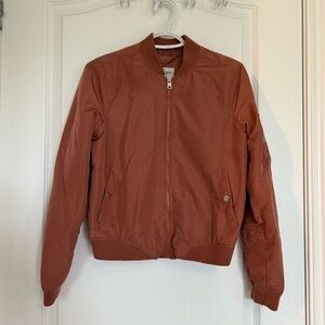 Vero Moda Rust Bomber Jacket